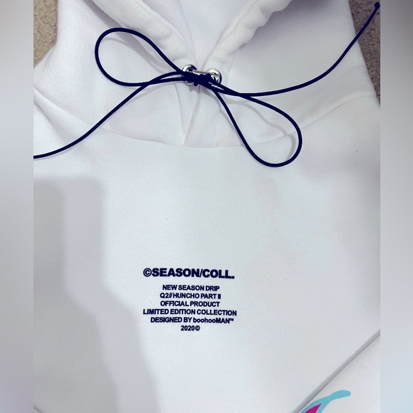 BoohooMAN Quavo Flame Print SweatSuit - Picture 8 of 16